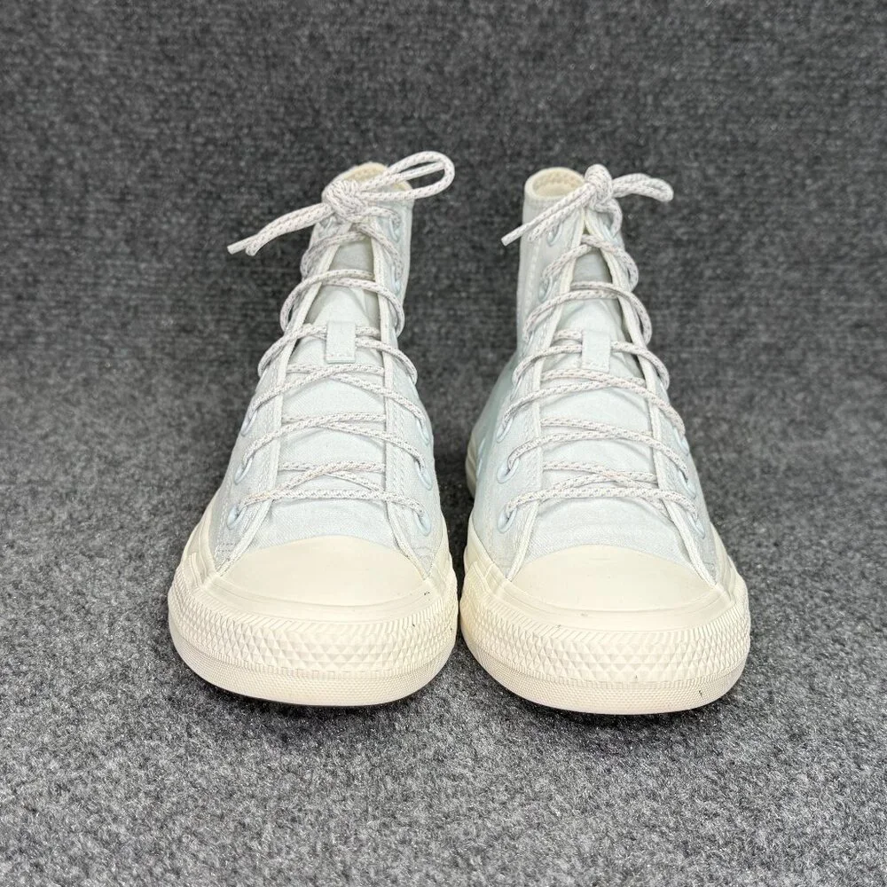 Converse Chuck Taylor‎ All Star High Sneakers Women's Size 8 Aqua Mist Canvas - Picture 2 of 12